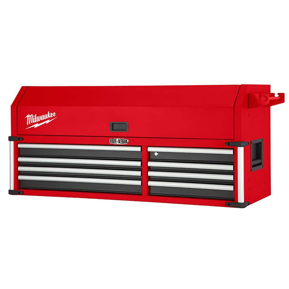Milwaukee High Capacity 56 in. W x 22.1 in. D 8-Drawer Top Tool Chest
