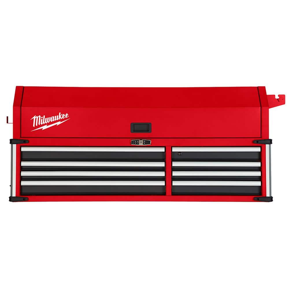 Milwaukee High Capacity 56 in. W x 22.1 in. D 8-Drawer Top Tool Chest