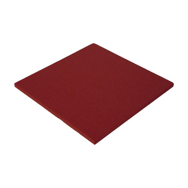 Knauf Insulation R-1.11 Red Acoustic Faced Panel – Sound Absorbing Fabric Square, 1 in x 24 in x 24 in