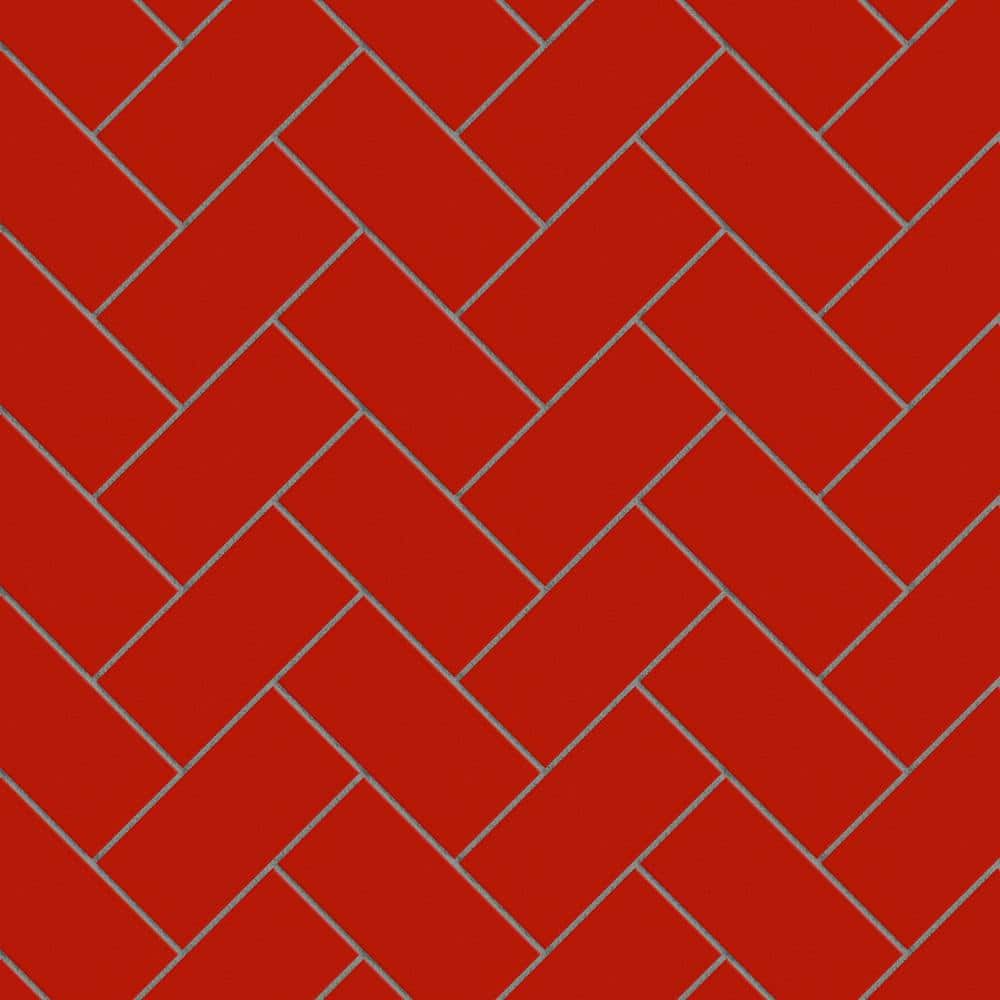 Merola Tile Projectos Bold Red 3-7/8 in. x 7-3/4 in. Matte Ceramic Subway Floor and Wall Tile (11.0 sq. ft. / Case)