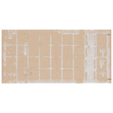 Merola Tile Projectos Bold Red 3-7/8 in. x 7-3/4 in. Matte Ceramic Subway Floor and Wall Tile (11.0 sq. ft. / Case)