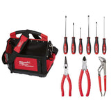 Milwaukee PACKOUT Tote & Hand Tool Set, 10-Piece – 15 in. Modular Tool Bag