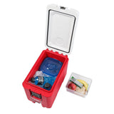 Milwaukee PACKOUT 16 Qt. Compact Cooler, IP65, 16.3" L x 12.9" H x 9.8" W