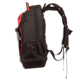 Milwaukee Jobsite Backpack with 8-Piece Screwdriver Set, 3000 cu. in., 1680D, Red/Black