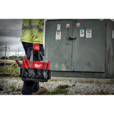 Milwaukee 10.4 in. Underground Oval Tool Bag, 24 Pockets, 1680D Ballistic Nylon
