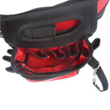 Milwaukee Adjustable Electricians Work Waist Tool Belt with 19 oz. Hickory Framing Hammer