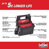 Milwaukee General Contractor Work Belt with Suspension Rig & 15-Pocket Electricians Work Pouch/Holster with Quick Adjust Belt