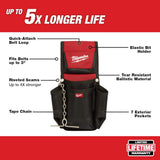 Milwaukee General Contractor Work Belt with Suspension Rig + 7-Pocket Compact Utility Pouch, 24-Pocket, Adjustable 30–53 in.