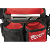 Milwaukee General Contractor Work Belt with Suspension Rig and 11 in. Compact Electrician’s Pouch