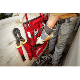 Milwaukee Lineman's Compact Aerial Tool Apron with Lineman's 5-in-1 Ratcheting Wrench, Milled Strike Face, 2-Piece