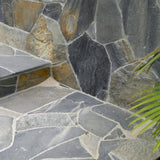 Southwest Boulder & Stone 16 in. x 12 in. x 2 in. 120 sq. ft. Red Mountain Natural Flagstone for Landscape, Gardens and Pathways