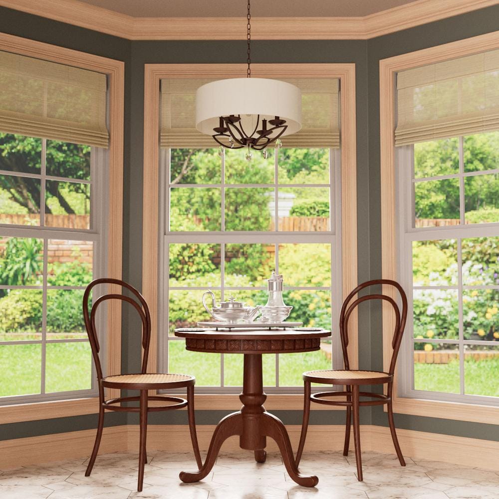Ekena Millwork WM45 0.59 in. D x 5.25 in. W x 96 in. L Wood (Red Oak) Crown Molding