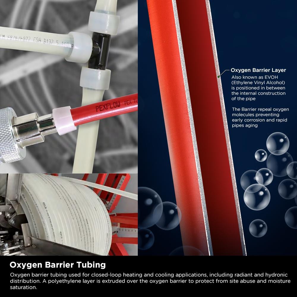 Apollo 3/8 in. x 300 ft. Oxygen Barrier Radiant Heating PEX Pipe
