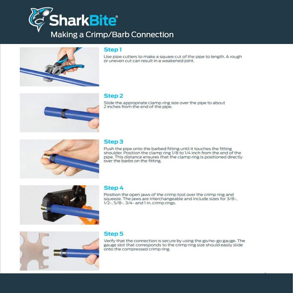 SharkBite 1 in. x 300 ft. Red PEX-B Coil Pipe