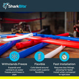 SharkBite 1 in. x 300 ft. Red PEX-B Coil Pipe