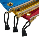 Klein Tools Assorted Canvas Zipper Tool Bags, No. 8 Canvas, 10 x 8 x 3.5 in, 3-Pack (5539CPAK)