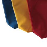Klein Tools 18 in. Canvas Zipper Tool Bags, Assorted Colors (Red/Yellow/Blue), 3-Pack