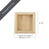 4 in. x 4 in. Newbury High Pyramid Cedar Post Cap