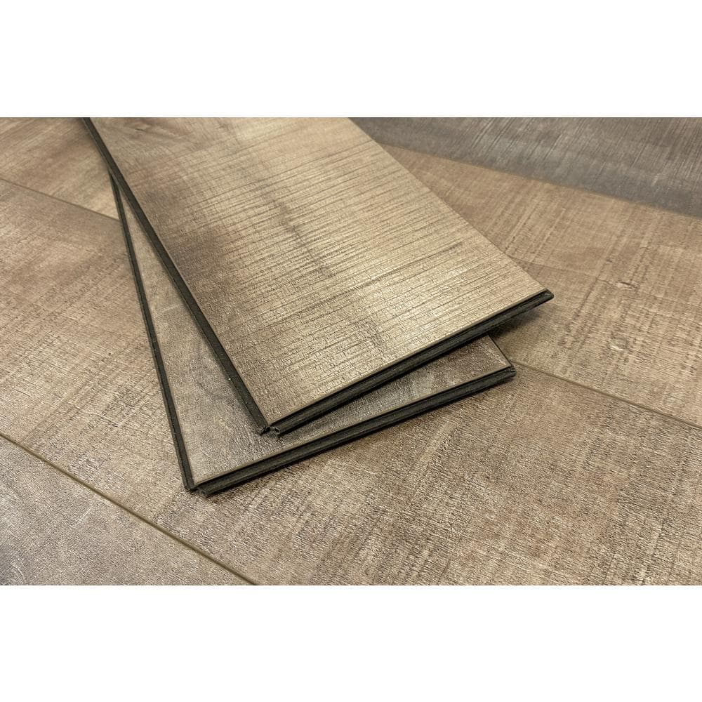 Montserrat Summa Refined Brass 14 mm T x 7.75 in. W HDF Waterproof AC5 Click Lock Laminate Wood Flooring (23.09 sq. ft./case)