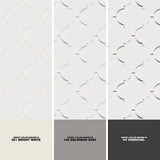 MSI Retro Bianco Arabesque 10.63 in. x 8.84 in. x 6mm Matte Porcelain Mesh-Mounted Mosaic Tile (10.95 sq. ft. / case)