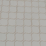 MSI Retro Gray Arabesque 13.19 in. x 11.22 in. x 6mm Glossy Porcelain Mesh-Mounted Mosaic Tile (10.95 sq. ft. / case)