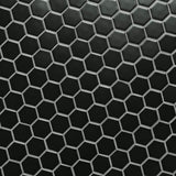 MSI Retro Black Hexagon 11.63 in. x 12.75 in. Matte Porcelain Floor and Wall Tile (14.4 sq. ft./Case)