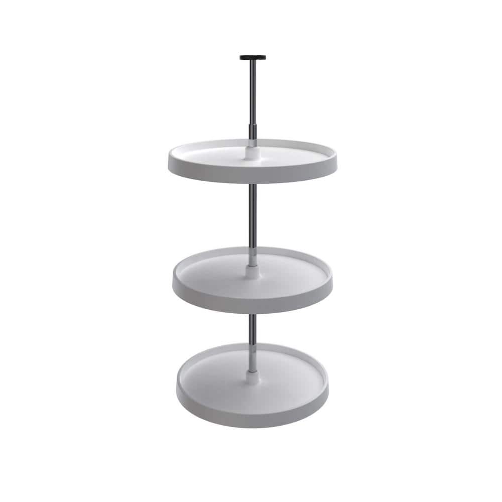 Rev-A-Shelf Value Line Polymer Full-Circle 3-Shelf Lazy Susans for 36" H Corner Wall Cabinets