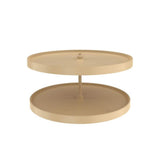 Rev-A-Shelf 32 in. Almond Polymer Full-Circle Lazy Susan, 2-Shelf Bottom-Mount
