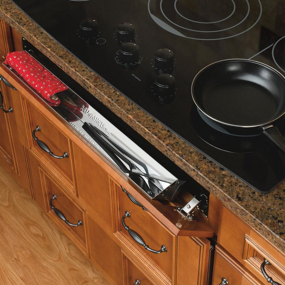 Rev-A-Shelf 2-Shelf Maple 28 in. Lazy Susan Pie-Cut Banded Wood