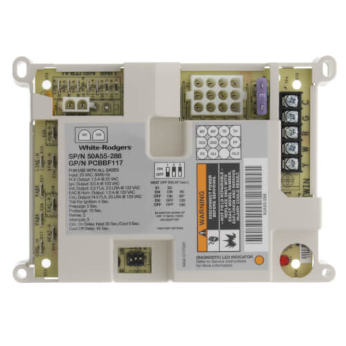 Goodman-Amana RF000129 control board - front view (Product Type: Control Board)