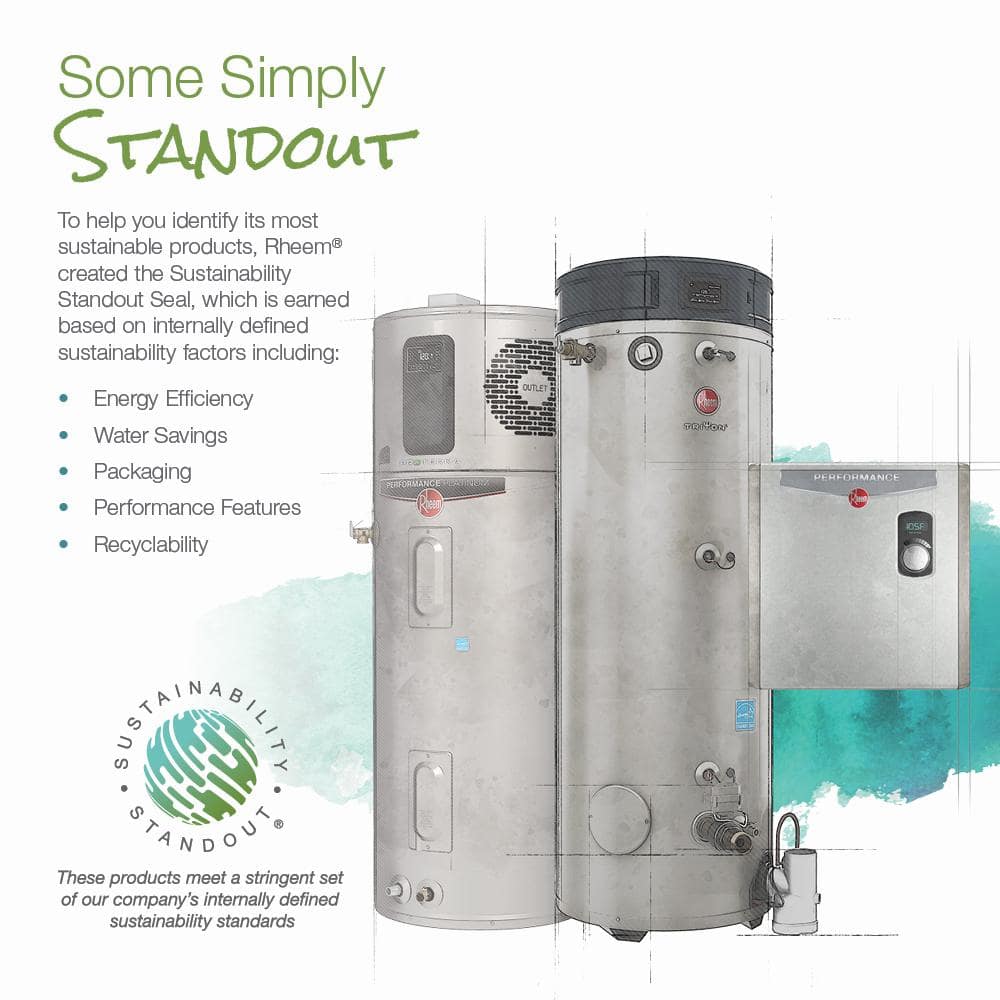 Rheem Performance Platinum 65-Gallon Hybrid Electric Heat Pump Water Heater