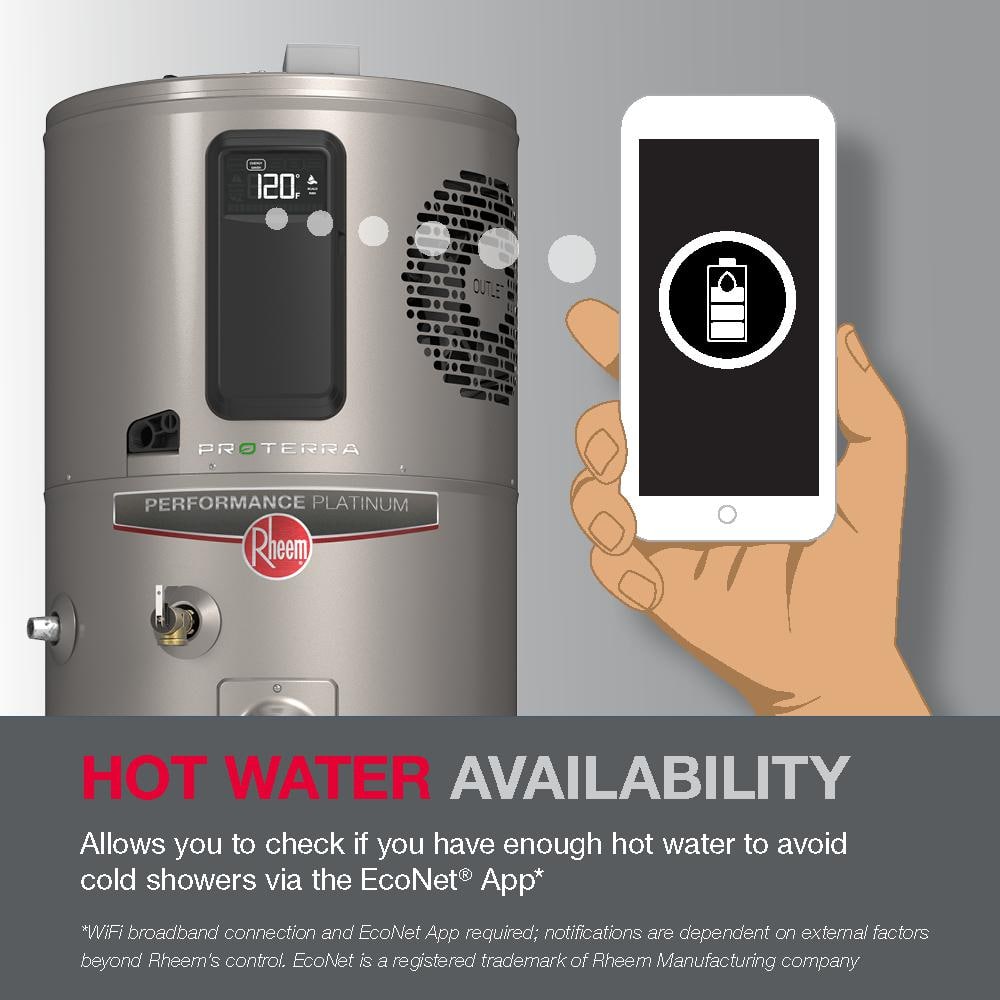 Rheem Performance Platinum 65-Gallon Hybrid Electric Heat Pump Water Heater