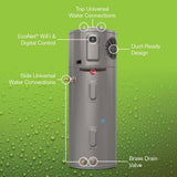 Rheem Performance Platinum 65 Gal. Smart High Efficiency Hybrid Heat Pump Water Heater with 10-Year Warranty