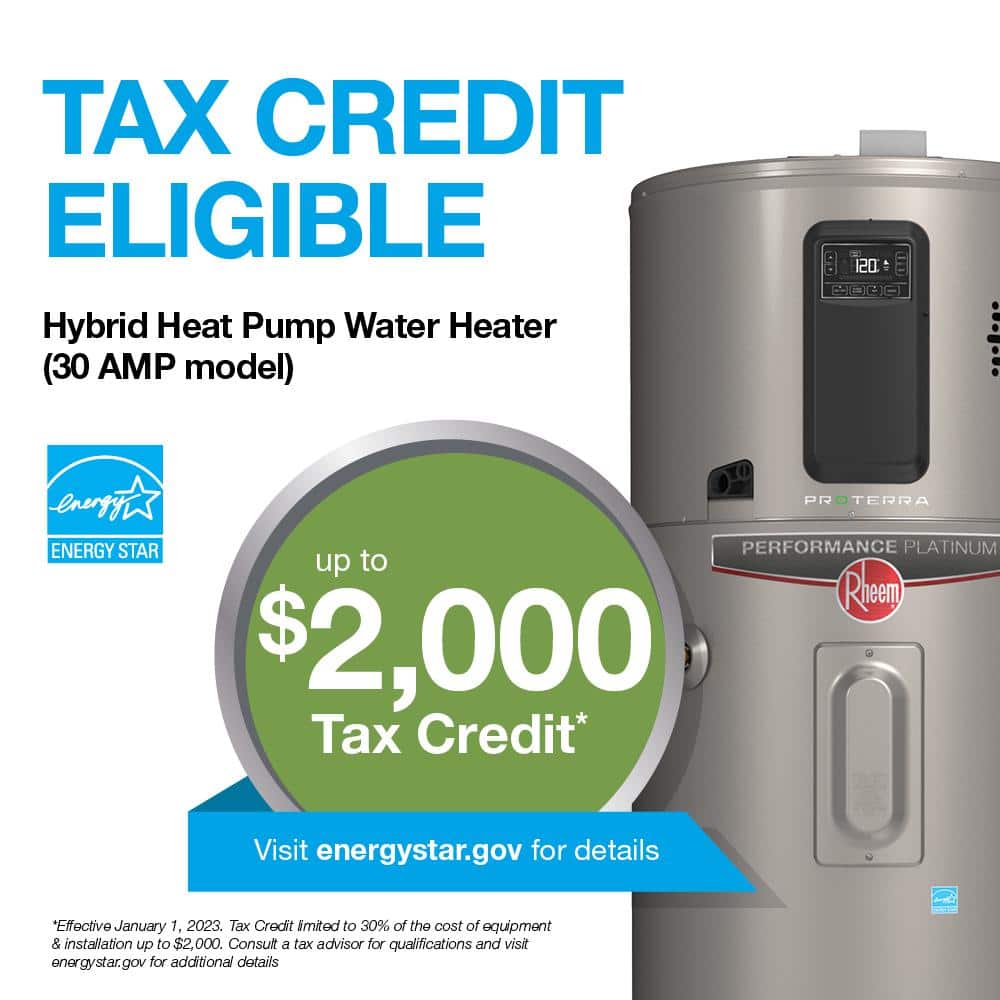 Rheem Performance Platinum 65 Gal. Smart High Efficiency Hybrid Heat Pump Water Heater with 10-Year Warranty