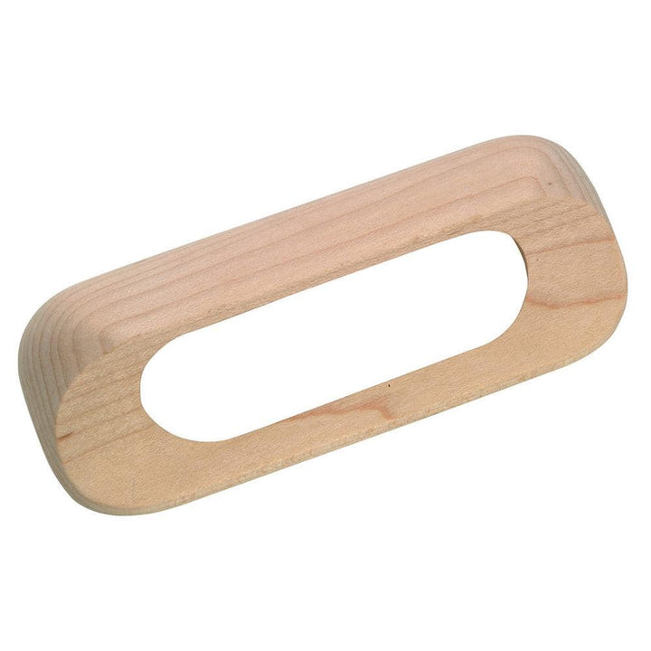 Richelieu 3-3/4 in. (96 mm) Center-to-Center Unfinished Maple Eclectic Drawer Pull
