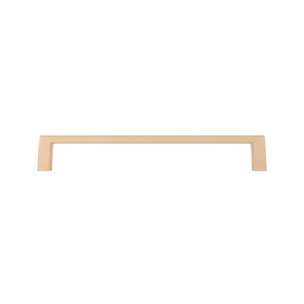 Richelieu Eglinton 6 in. (152 mm) Champagne Bronze Modern Rectangular Cabinet Bar Pull