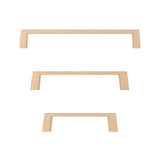 Richelieu Eglinton 6 in. (152 mm) Champagne Bronze Modern Rectangular Cabinet Bar Pull
