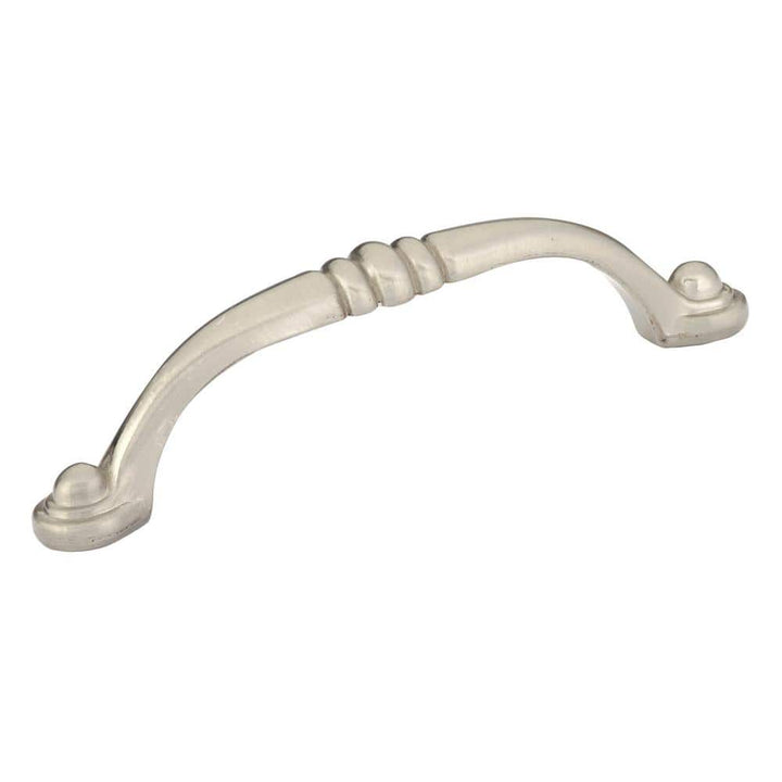 Richelieu 3-3/4 in. (96 mm) Center-to-Center Brushed Nickel Traditional Drawer Pull