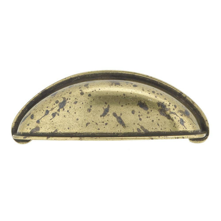 Richelieu 2-1/2 in. (64 mm) Center-to-Center Oxidized Brass Traditional Cup Pull