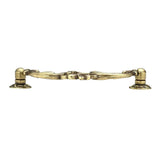 Richelieu 4-1/4 in. (108 mm) Center-to-Center Burnished Brass Traditional Pendant and Ring Pull