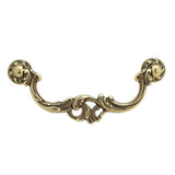 Richelieu 4-1/4 in. (108 mm) Center-to-Center Burnished Brass Traditional Pendant and Ring Pull