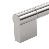 Richelieu Avellino 6-5/16 in. (160 mm) Center-to-Center Brushed Nickel Cabinet Bar Pull