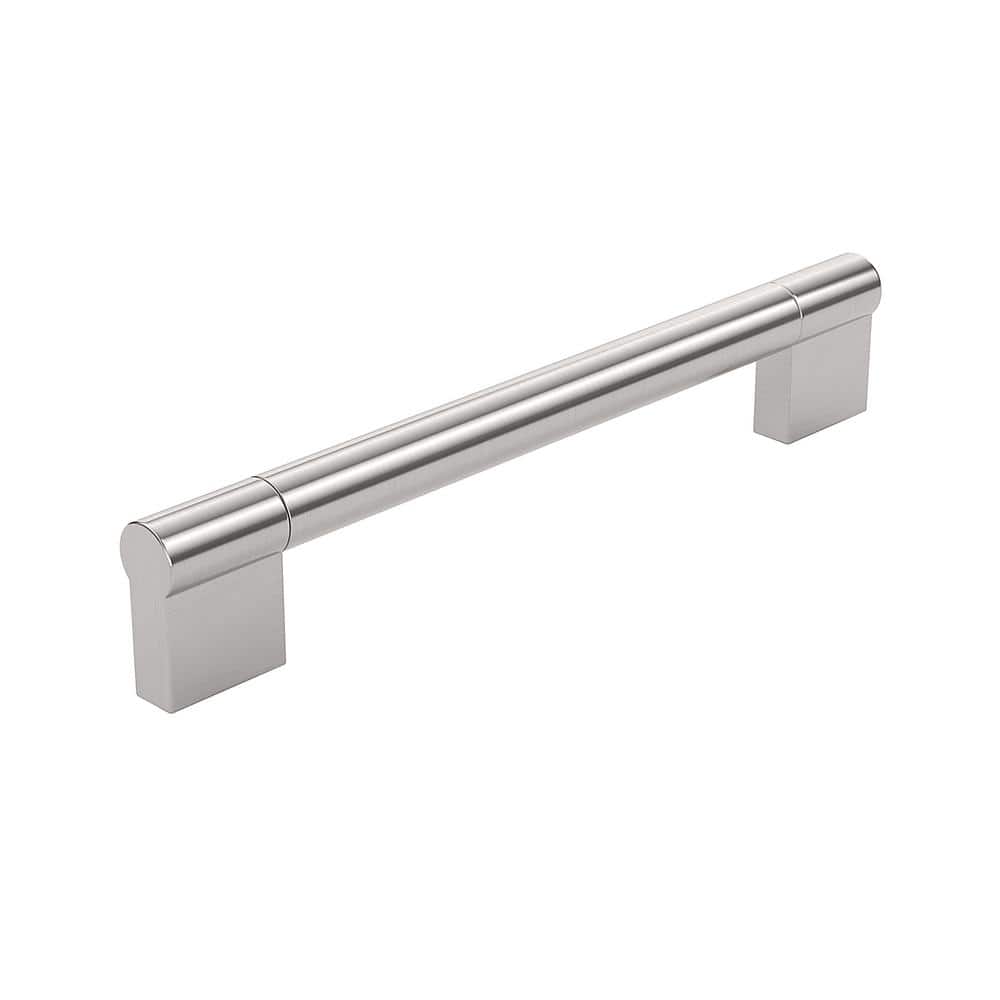 Richelieu Avellino 6-5/16 in. (160 mm) Center-to-Center Brushed Nickel Cabinet Bar Pull