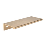 Richelieu 3-1/8 in. (80 mm) Champagne Bronze Contemporary Drawer Edge Pull