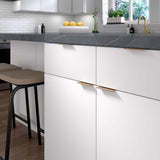 Richelieu 3-1/8 in. (80 mm) Champagne Bronze Contemporary Drawer Edge Pull