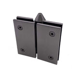 Richelieu Hardware 4-1/2 in. Stainless Steel Adjustable Spring-Loaded Pool Gate Hinge for Glass-to-Glass Mount