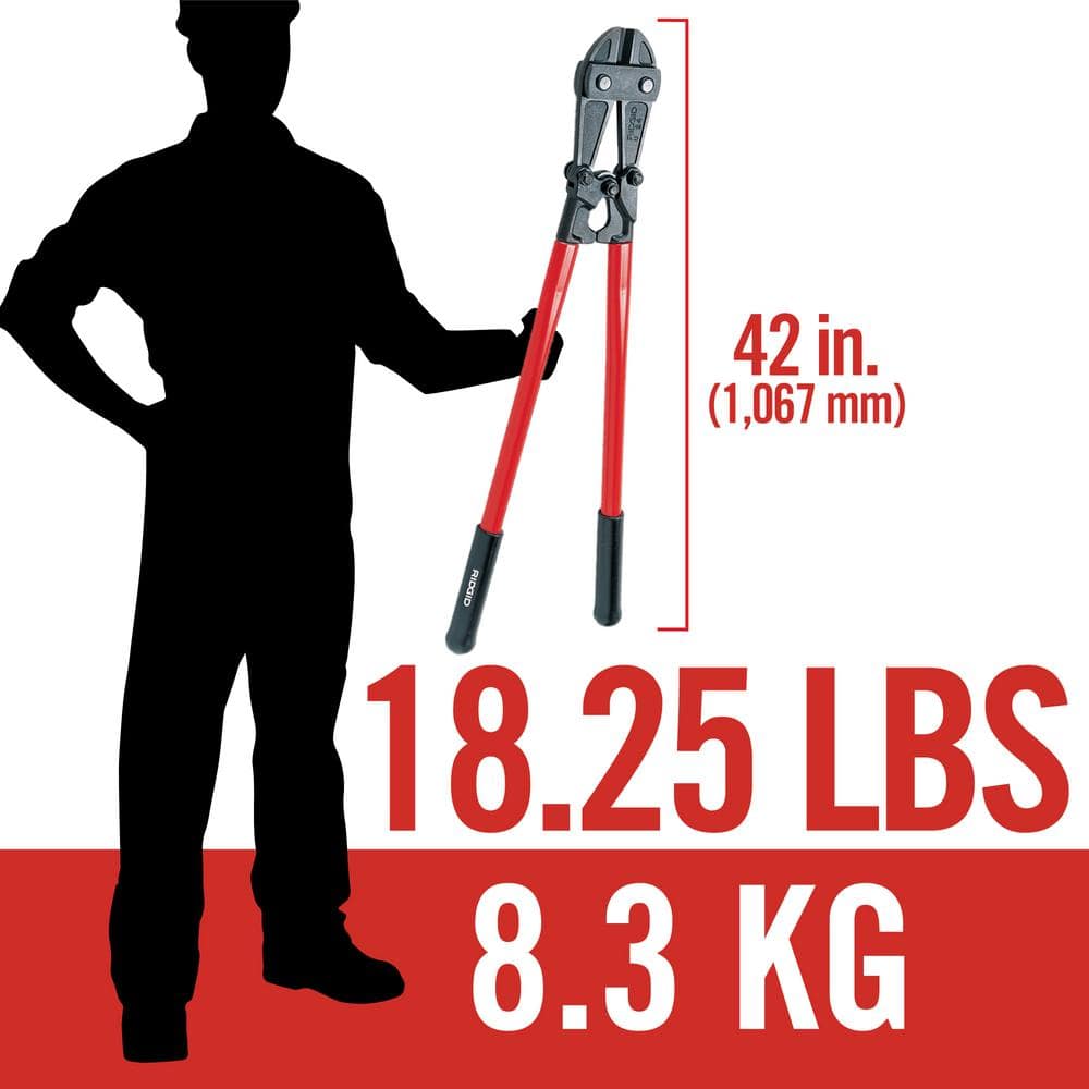 RIDGID 42 in. Model S42 Heavy-Duty Bolt Cutter