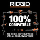 RIDGID 18V Brushless Cordless 18GA 2-1/8 in. Brad Nailer with 18V Brushless 16GA 2-1/2 in. Straight Finish Nailer (Tools Only)