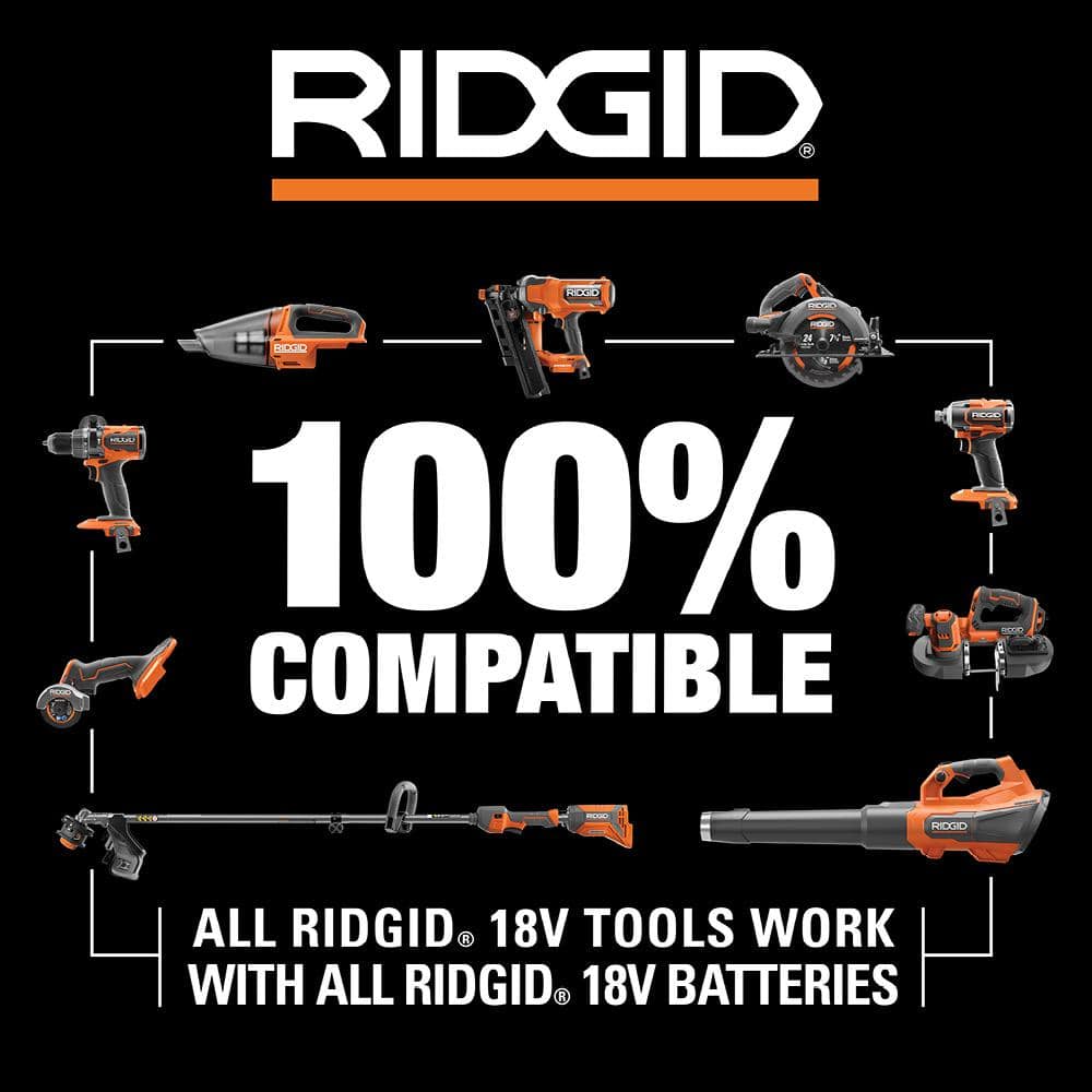 RIDGID 18V Brushless Cordless 18-Gauge 2-1/8 in. Brad Nailer with Brushless 7-1/4 in. Circular Saw (Tools Only)