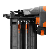 RIDGID Pneumatic 18-Gauge 2-1/8 in. Brad Nailer w/ CLEAN DRIVE Technology, and Tool Bag, with 1/4 in. 50 ft. Lay Flat Air Hose